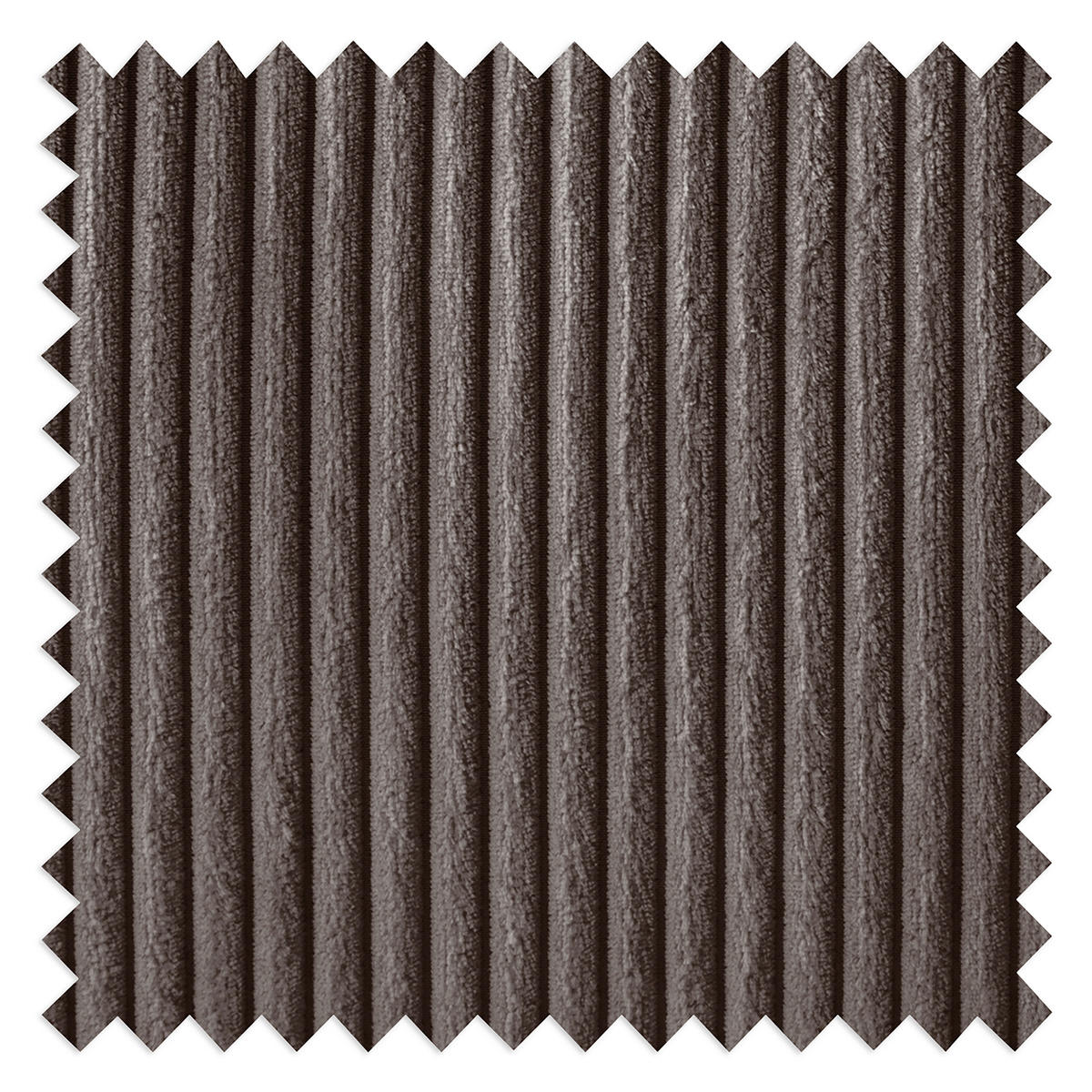 ECKSOFA Taupe Cord Bettkasten, Schlaffunktion, Rücken echt  - Taupe/Schwarz, Design, Textil/Metall (166/238cm) - Livetastic