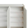 HÄNGESCHUHSCHRANK 141/85/35 cm  - Eiche Bianco/Greige, Design, Holzwerkstoff (141/85/35cm) - Voleo
