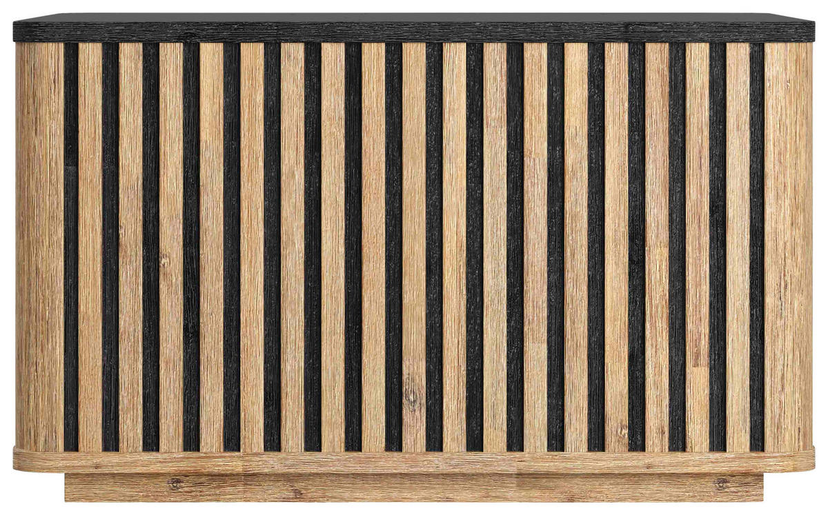 COUCHTISCH in Holz 70/70/42 cm  - Schwarz/Akaziefarben, LIFESTYLE, Holz (70/70/42cm) - Landscape