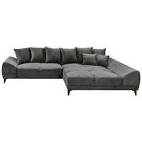 HÖRNSOFFA i vävt tyg antracit  - svart/antracit, Klassisk, textil/plast (310/185cm) - MID.YOU