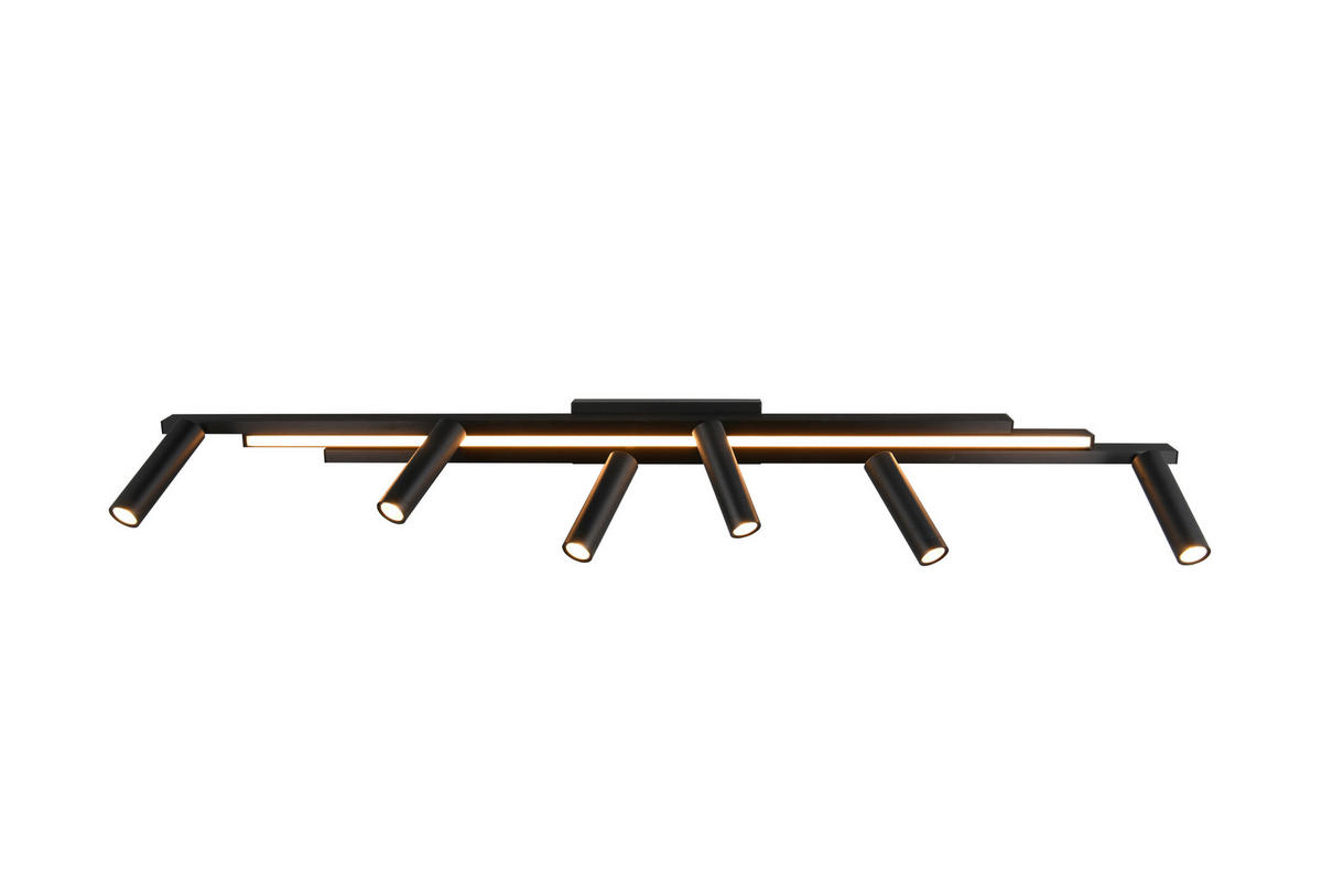LED-STRAHLER 180/23/8,5 cm   - Schwarz, Basics, Metall (180/23/8,5cm) - Trio Leuchten