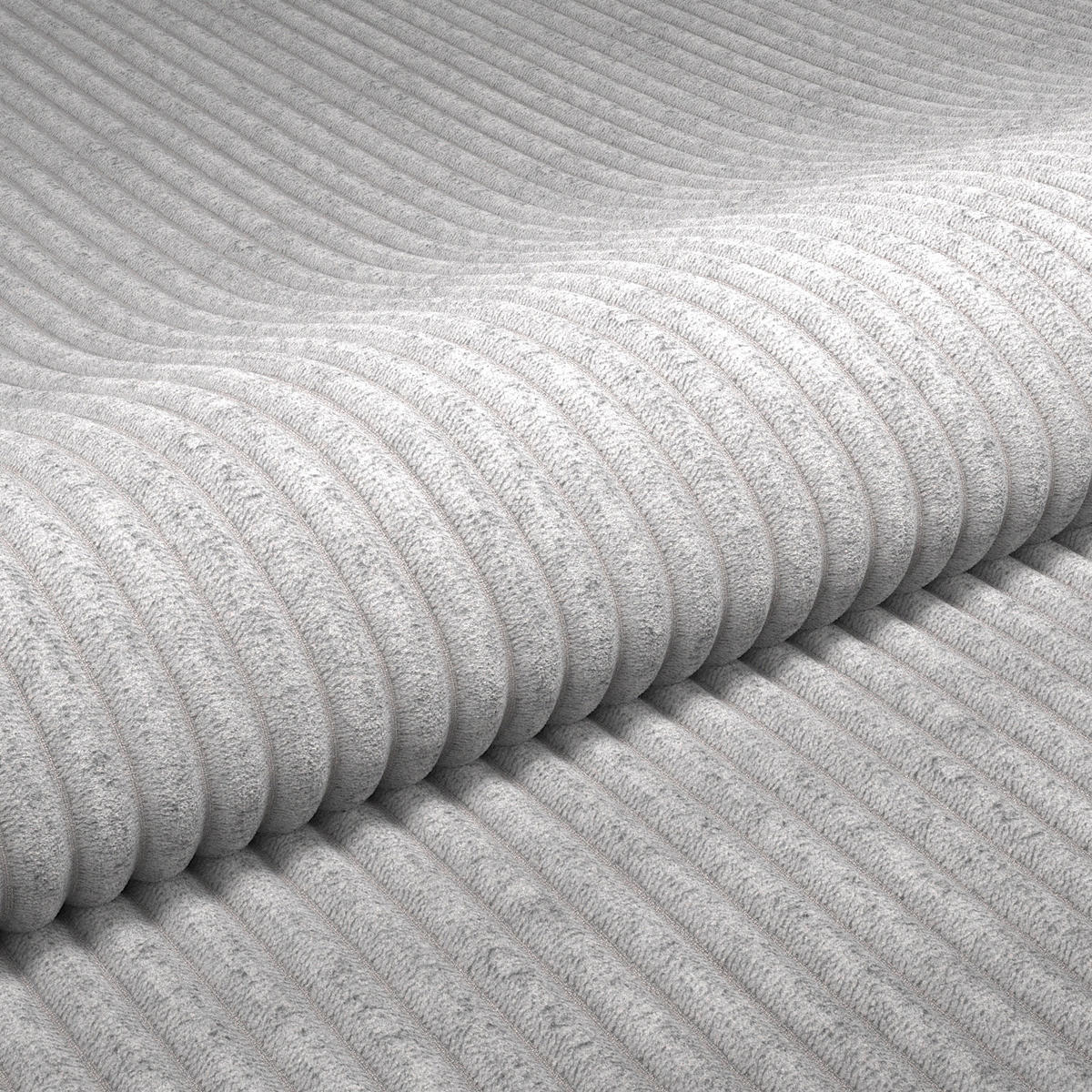 ECKSOFA Hellgrau  - Hellgrau, Trend, Textil (290/178cm) - P & B
