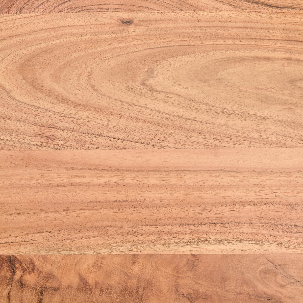 COUCHTISCH Akazie teilmassiv 120/45/70 cm rechteckig Naturfarben  - Naturfarben, Design, Holz/Metall (120/45/70cm) - Livetastic