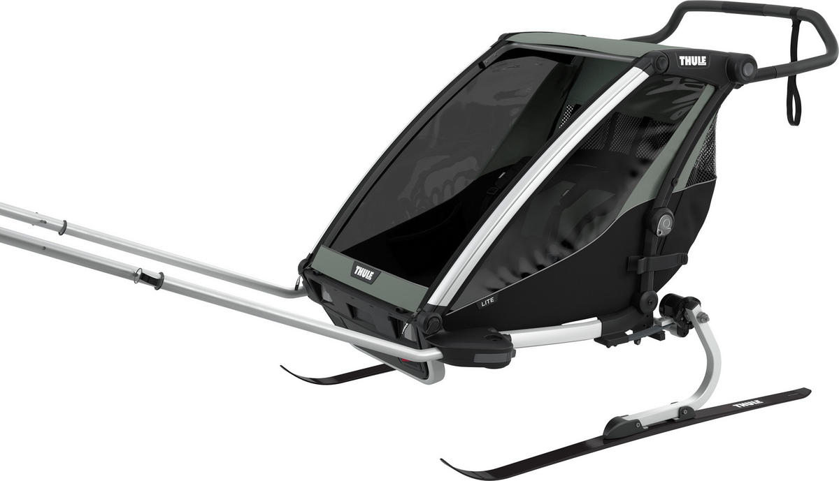 FAHRRADANHÄNGER   Chariot Lite 2  - Grün, Basics, Metall (80/114,5/94cm) - Thule