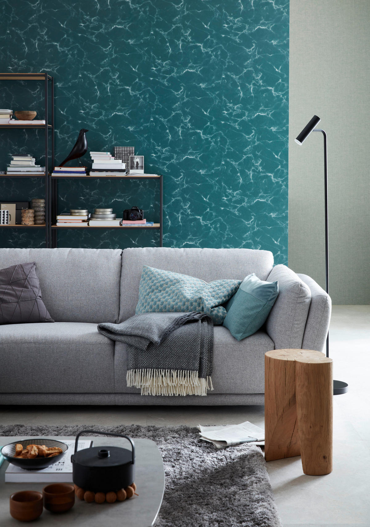 HOCHFLORTEPPICH 67/130 cm Heaven Grau  - Grau, KONVENTIONELL, Textil (67/130cm) - Schöner Wohnen