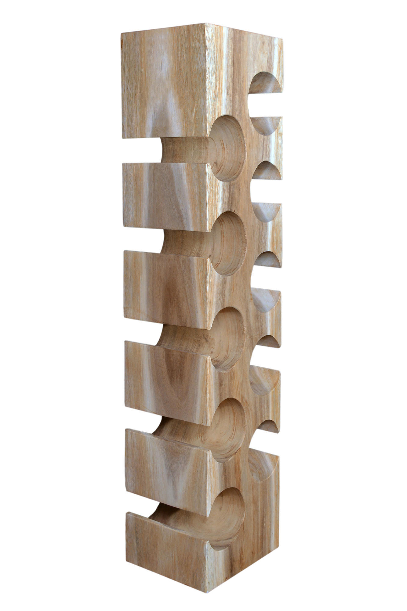 Mid.you Weinregal Natur 18x87x21 cm
