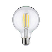 LED-LEUCHTMITTEL   E27 1x7W W 806 lm  - Klar, Basics, Glas (9,5cm) - Paulmann