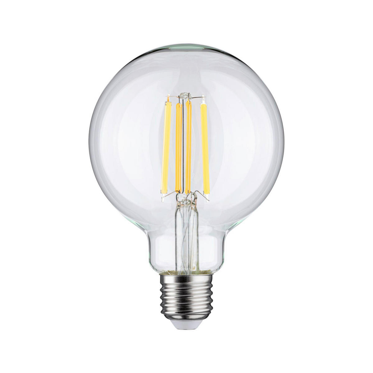 LED-LEUCHTMITTEL   E27 1x7W W 806 lm  - Klar, Basics, Glas (9,5cm) - Paulmann