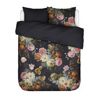 BETTWÄSCHE Rosabelle Satin 200/200 cm  - Dunkelblau, KONVENTIONELL, Textil (200/200cm) - Essenza