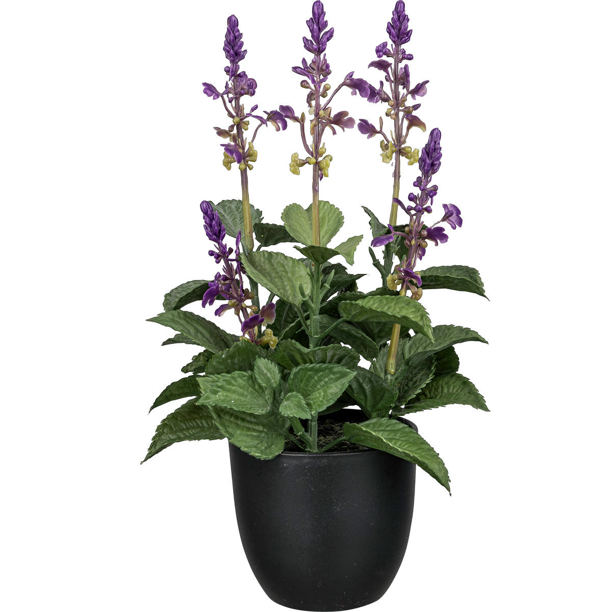 KUNSTPFLANZE 28 cm  - Lila, Basics, Kunststoff (28cm)