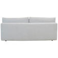 BOXSPRINGSOFA in Chenille Ecru  - Ecru/Schwarz, MODERN, Kunststoff/Textil (210/72/105cm) - Cantus