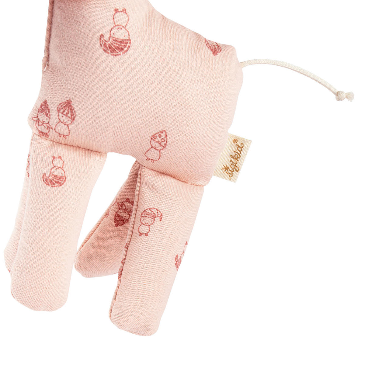 KUSCHELTIER sigibaby  - Hellrosa, Basics, Textil (23/15/3cm) - Sigikid