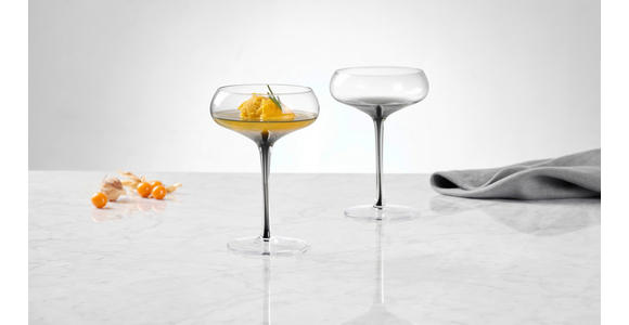 COCKTAILGLAS 280 ml  - Grau, Trend, Glas (11/16cm) - Novel