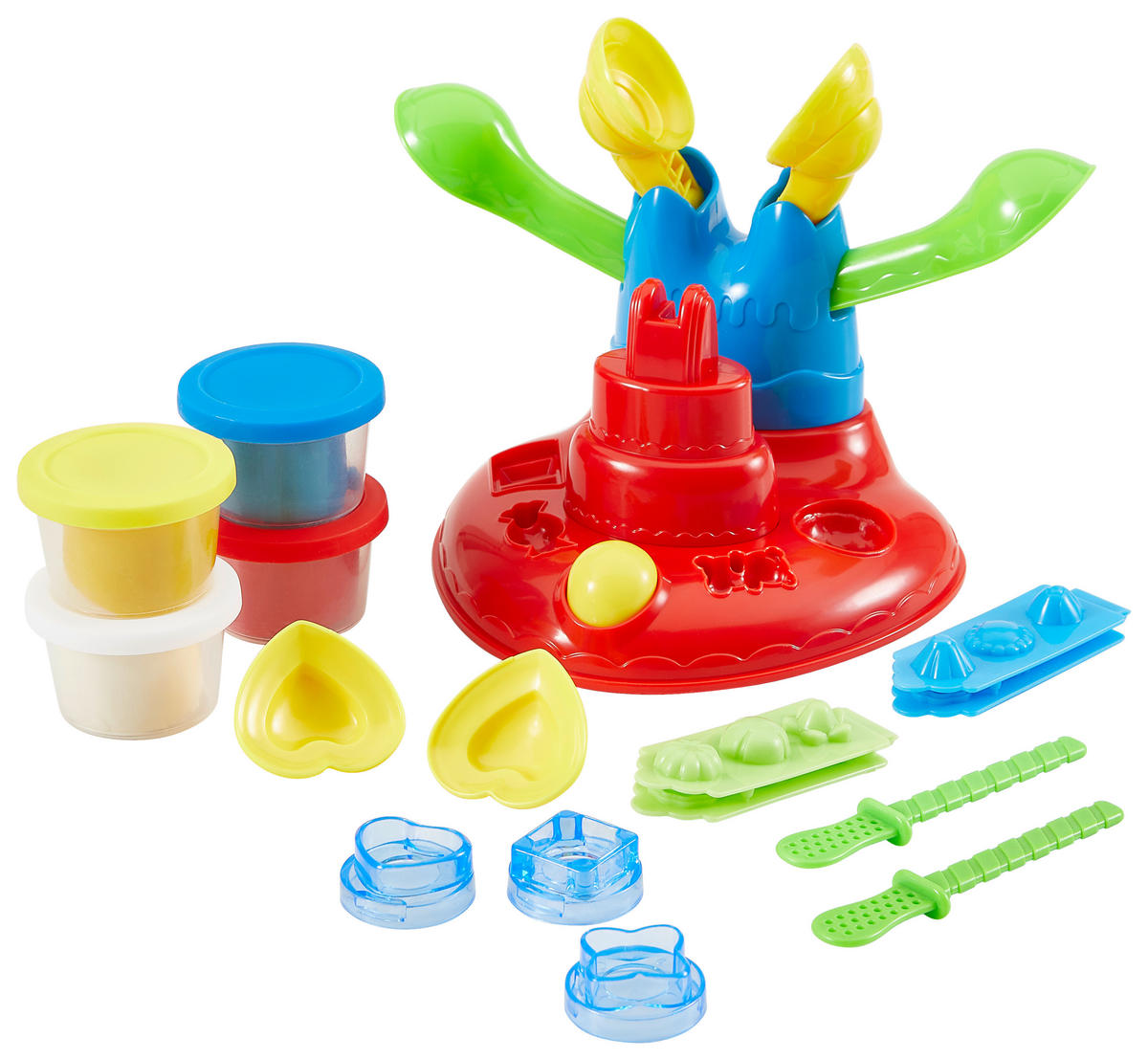 KNETSET - Multicolor, Basics, Kunststoff (40/30/6cm) - Simba