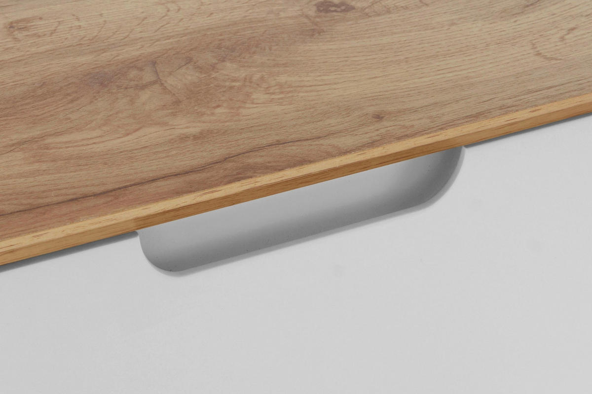 LOWBOARD ESSEN 135/45/40 cm  stehend  - Eiche Wotan/Weiß, Design, Holzwerkstoff (135/45/40cm) - Livetastic
