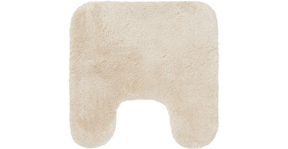 BADEMATTE Beige 50/50 cm - Beige, KONVENTIONELL, Textil (50/50cm) - Esposa