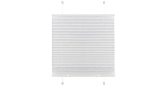 PLISSEE 50/130 cm - Weiß, Basics, Textil (50/130cm) - Boxxx