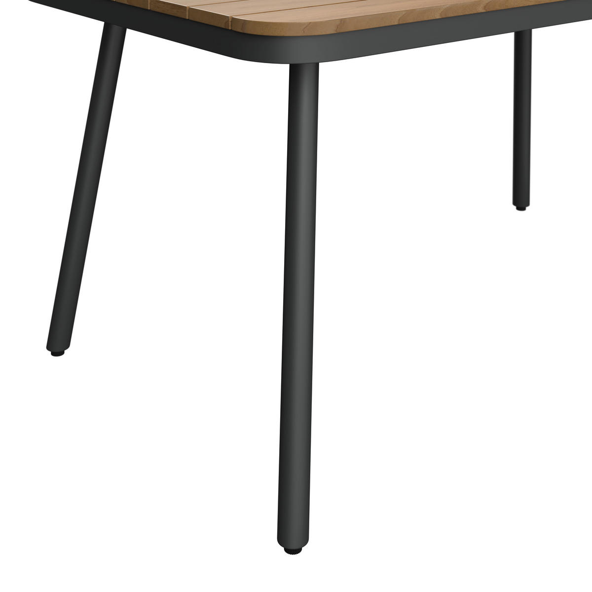 LOUNGEGARNITUR 218/188 cm Aluminium, Stahl  - Anthrazit/Hellgrau, MODERN, Kunststoff/Textil (218/188cm) - Ambia Garden