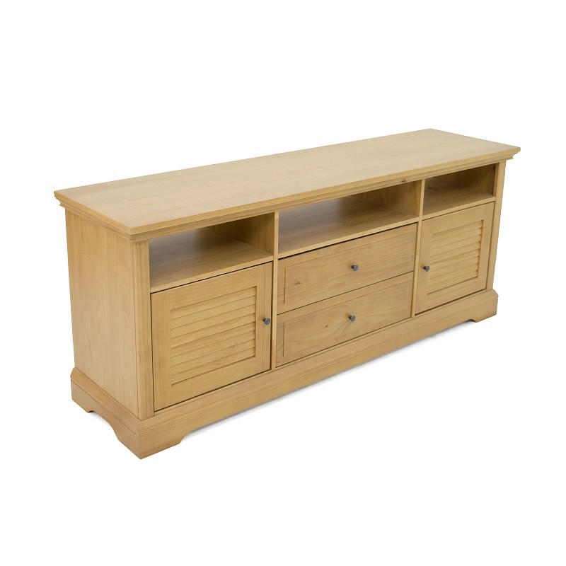 LOWBOARD 170/70/45 cm  - Eichefarben/Silberfarben, KONVENTIONELL, Holz/Holzwerkstoff (170/70/45cm) - Livetastic