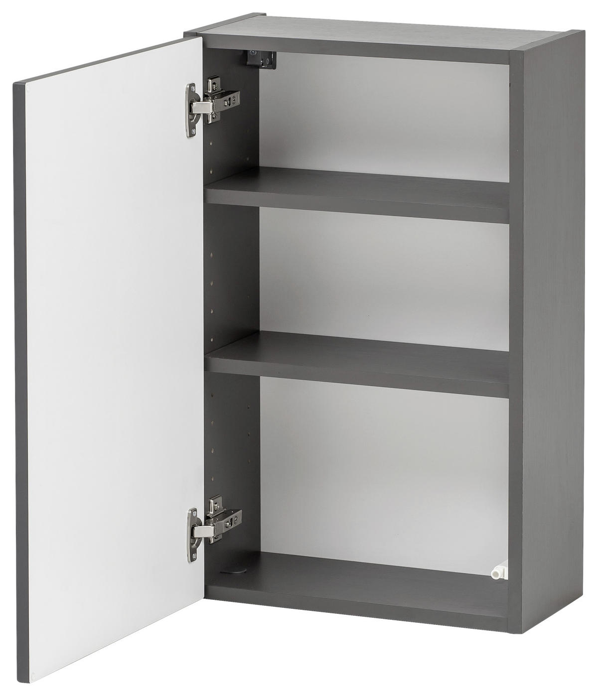 HÄNGESCHRANK 40/64/20 cm  - Graphitfarben/Grau, Konventionell, Holzwerkstoff (40/64/20cm) - Held