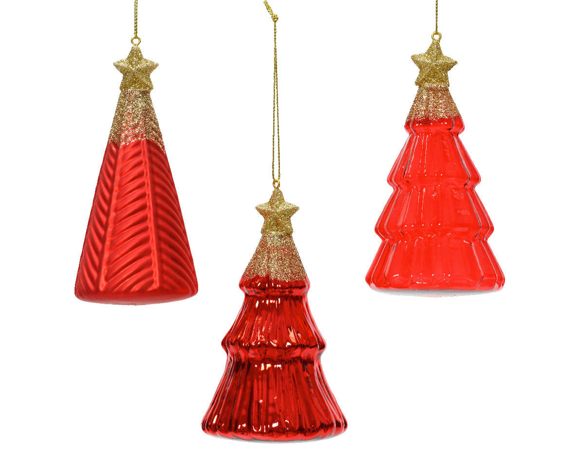 ORNAMENTE BRAD DE CRĂCIUN - Basics (12,60/12,60/12,60cm)