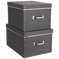 AMBALAJE DIN CARTON    51/38/28,5 cm  - gri, Basics, carton/hârtie (51/38/28,5cm)