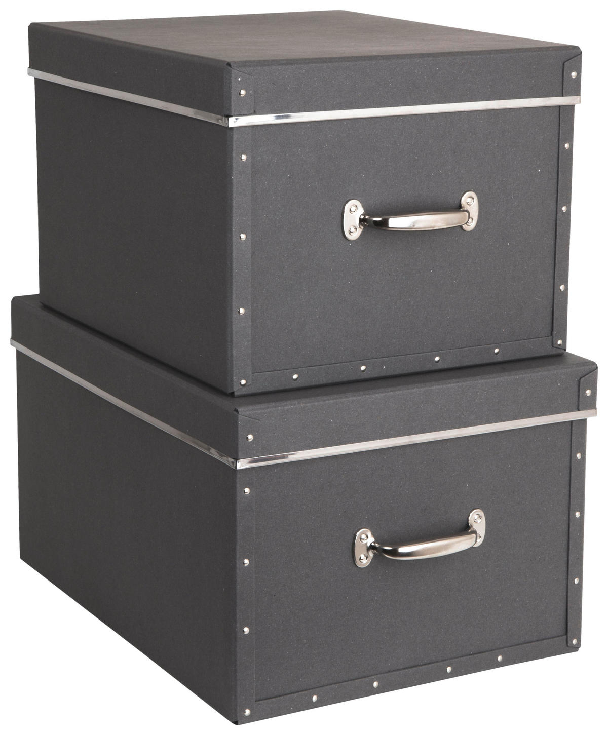 AMBALAJE DIN CARTON    51/38/28,5 cm  - gri, Basics, carton/hârtie (51/38/28,5cm)