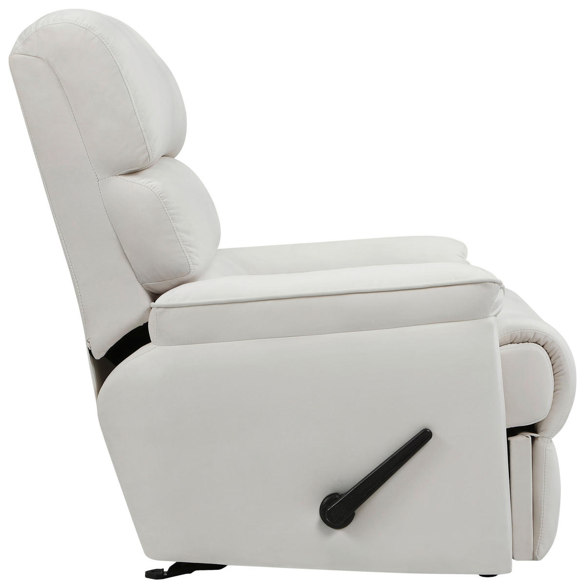 SCHAUKELSTUHL in Samt Beige  - Beige/Schwarz, MODERN, Textil/Metall (90/105/100cm) - MID.YOU