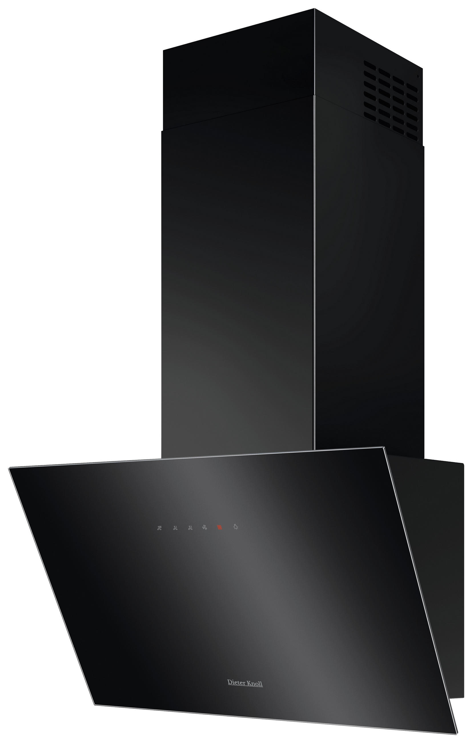 DUNSTABZUGSHAUBE DK6HV472Y  - Schwarz, Basics, Glas/Metall (60/95/37,5cm) - Dieter Knoll