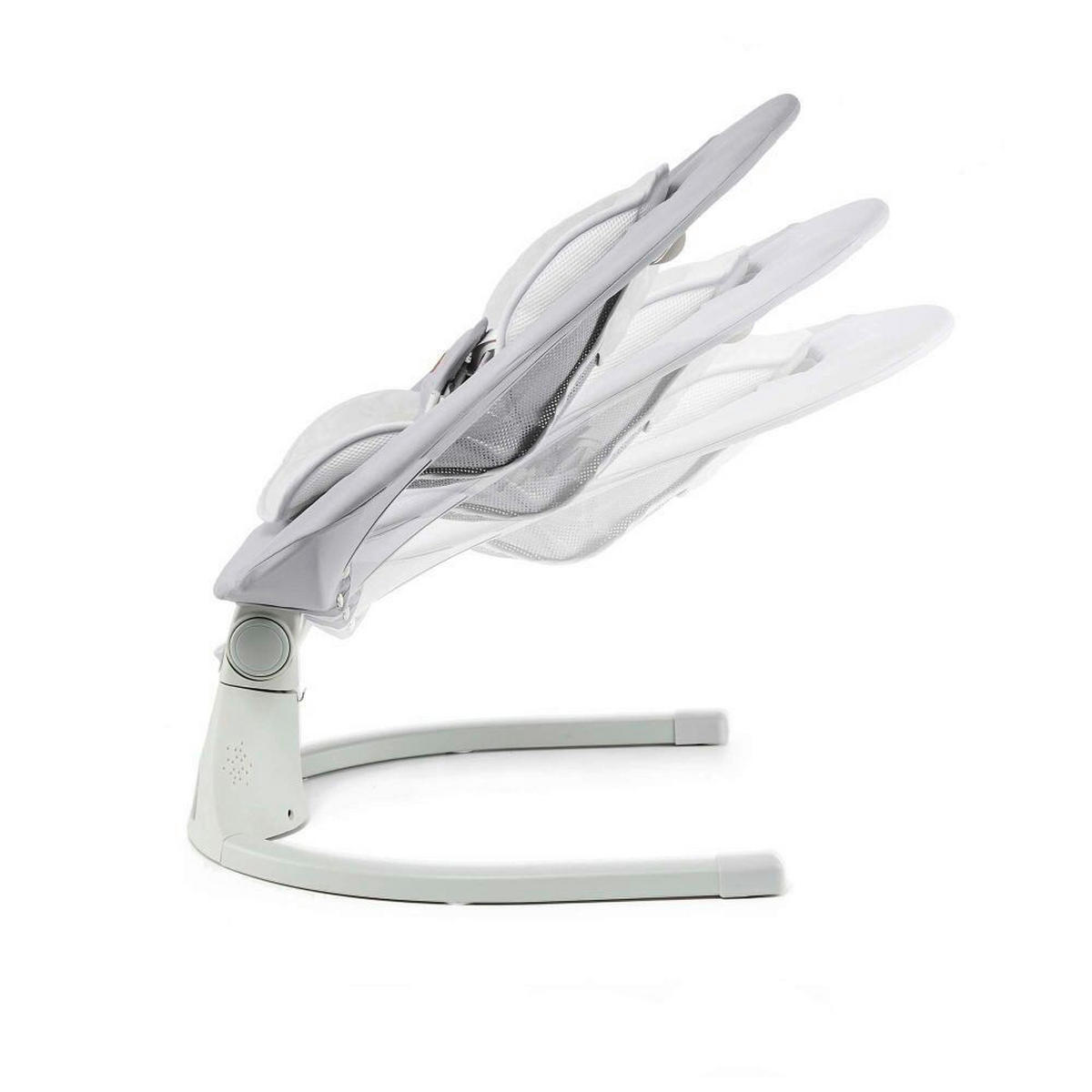 LJULJAČKA ZA BEBE   - svijetlo siva, Basics, metal/tekstil (46-55/46-60/68cm) - kinderkraft