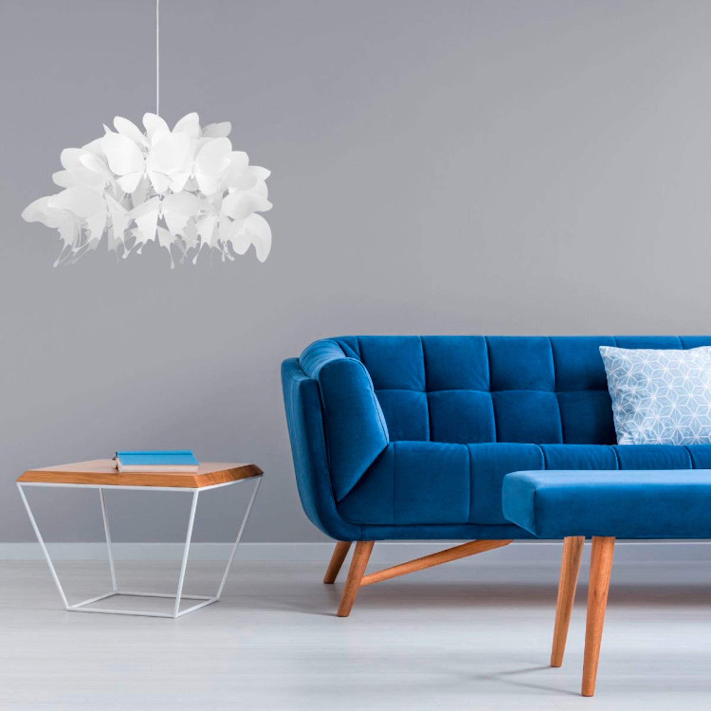 KINDERHÄNGELEUCHTE   - Weiß, Trend, Kunststoff (115/50/50cm)