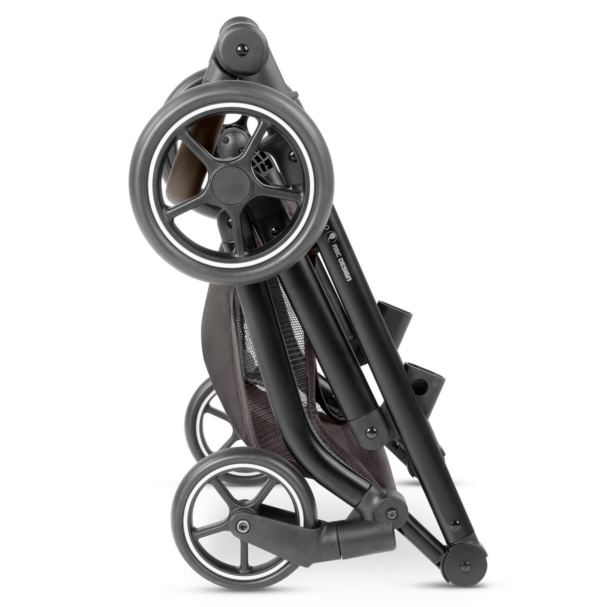 PUPPENWAGEN - Graubraun, Basics, Textil (62/45/67cm) - ABC Design