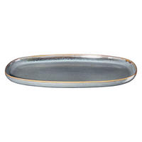 SERVIERPLATTE - Blau, Design, Stein (31/18/2cm) - ASA