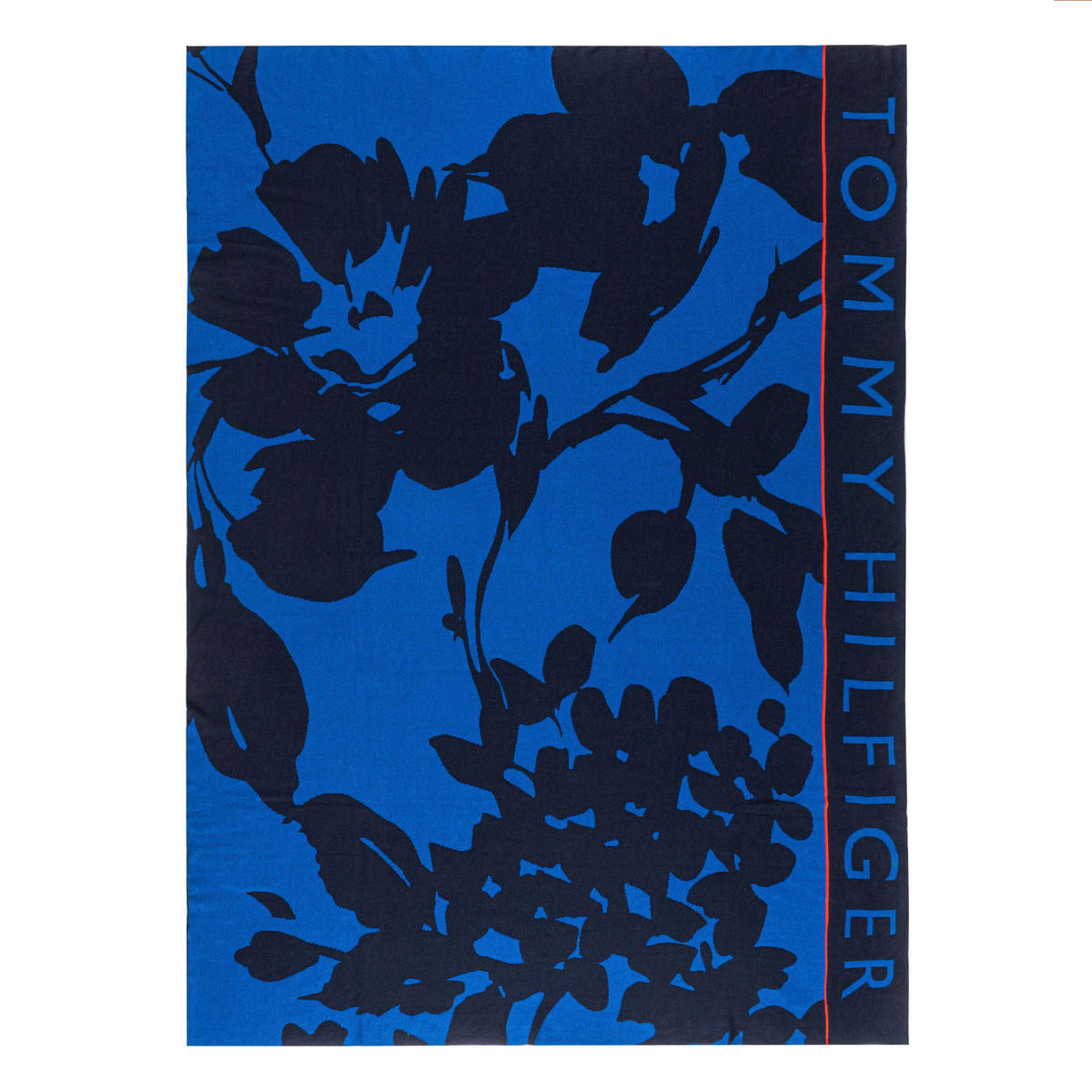 PLAID Code 130/170 cm  - Dunkelblau, Basics, Textil (130/170cm) - Tommy Hilfiger