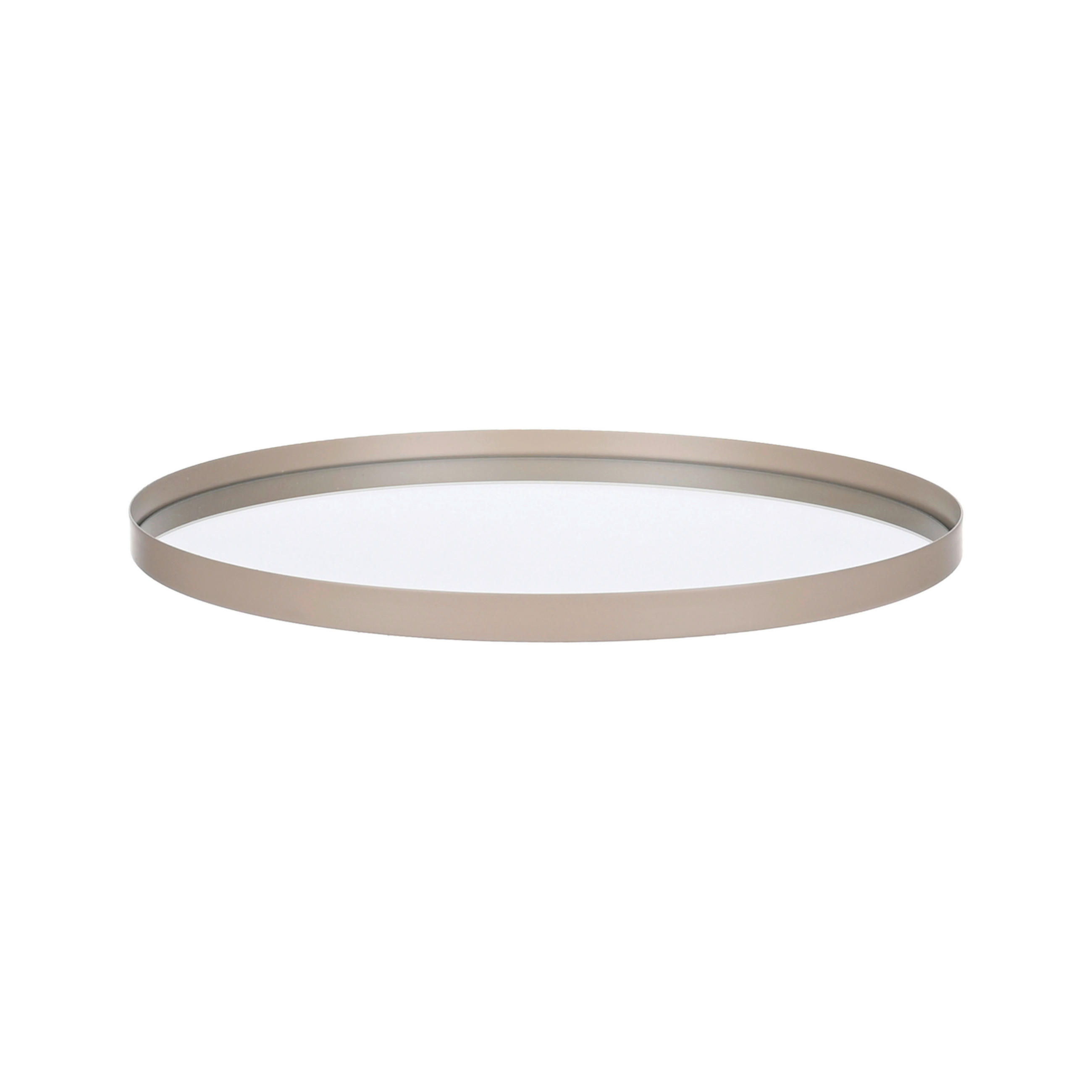 SERVERINGSBRICKA    24 cm  - beige, Basics, metall/glas (24cm) - Ambia Home