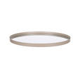 SERVIERTABLETT    24 cm  - Beige, Basics, Glas/Metall (24cm) - Ambia Home