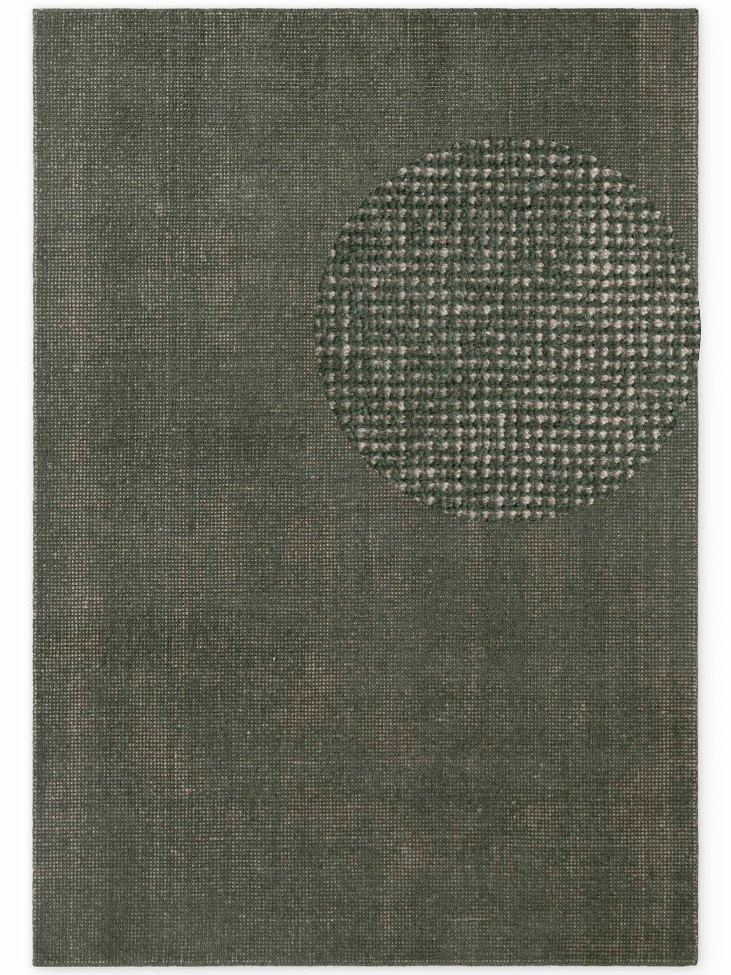 WOLLTEPPICH 160/230 cm Greenwich Dunkelgrün rechteckig  - Dunkelgrün, Basics, Textil (160/230cm) - Ted Baker