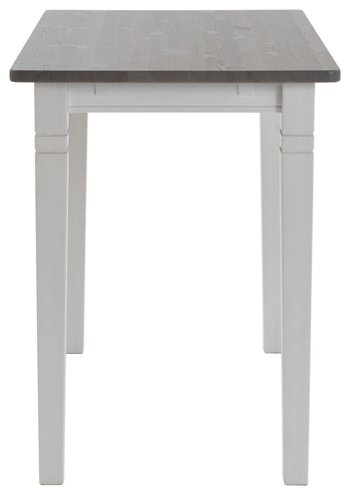 BARTISCH  - Weiß/Grau, ROMANTIK / LANDHAUS, Holz (78/120/103cm) - Boxxx