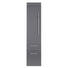 SEITENSCHRANK 30/132/33 cm - Chromfarben/Anthrazit, Design, Glas/Holzwerkstoff (30/132/33cm) - Novel SEITENSCHRANK 30/132/33 cm - Chromfarben/Anthrazit, Design, Glas/Holzwerkstoff (30/132/33cm) - Novel