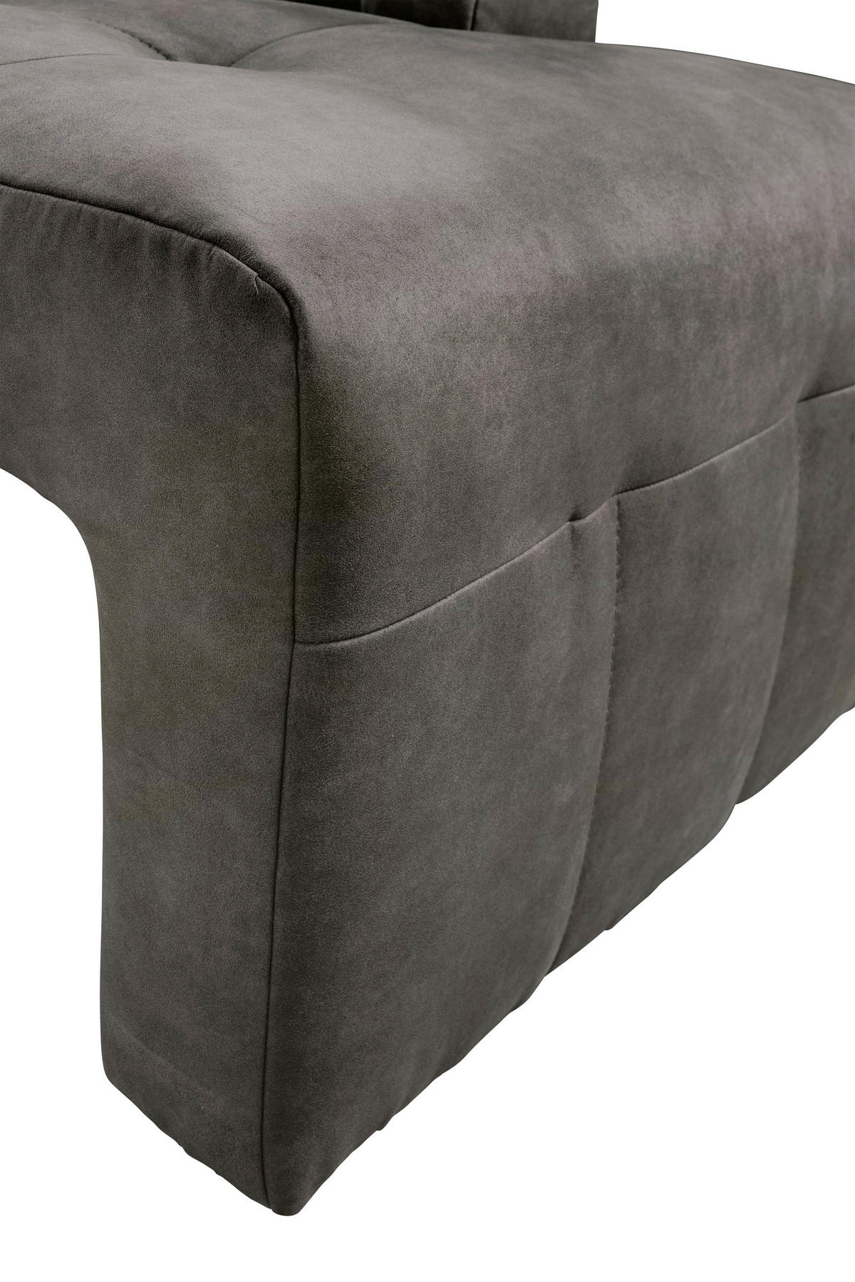 KLUPA KUTNA  antracit  drvo, tekstil, drvni materijal      - crna/antracit, Moderno, drvni materijal/drvo (245/157cm) - Livetastic