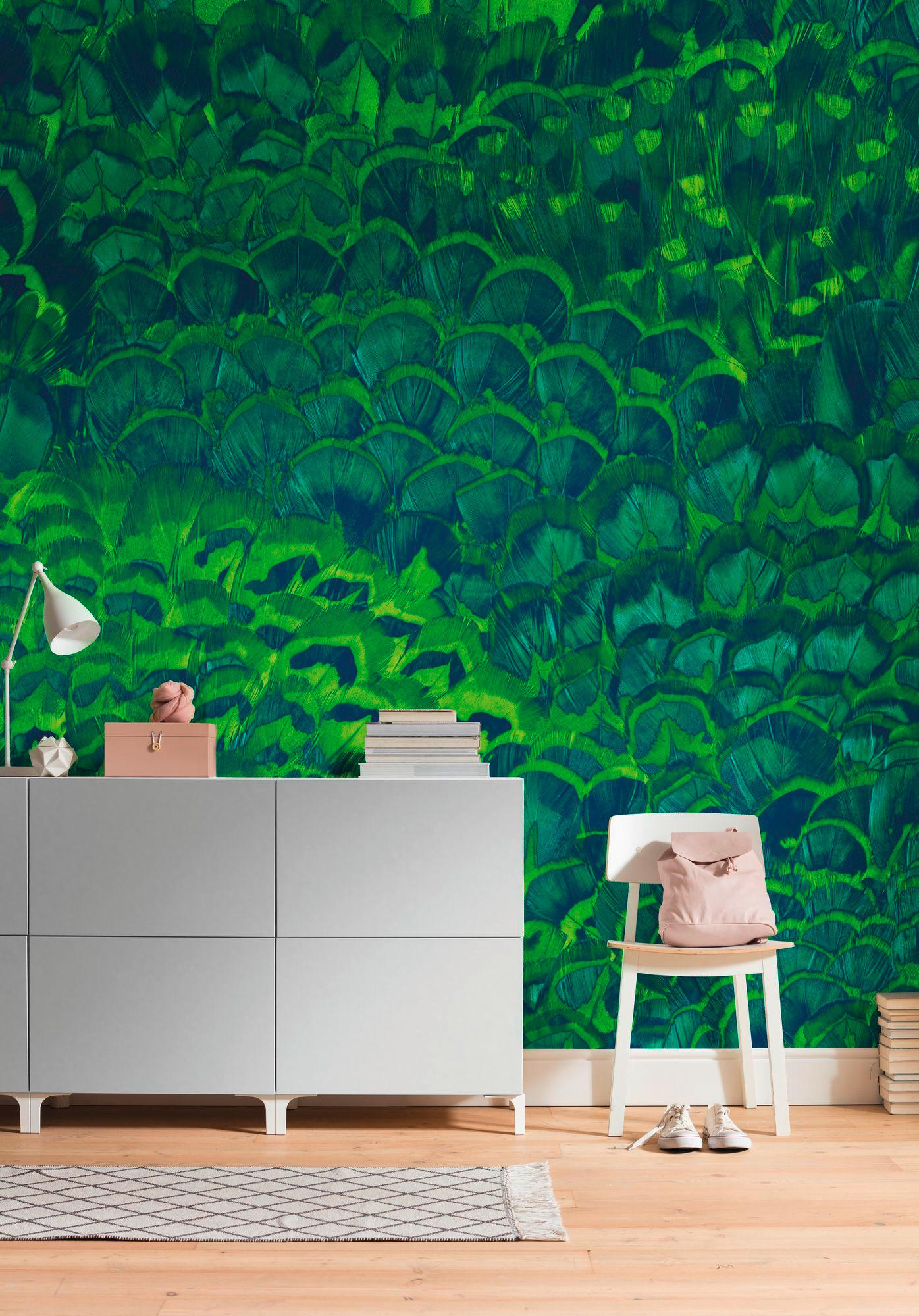 VLIESTAPETE  - Grün, Trend (200/250cm) - Komar