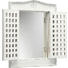 SPIEGEL 50/62/5 cm - Weiß, Trend, Glas/Holz (50/62/5cm) - Ambia Home SPIEGEL 50/62/5 cm - Weiß, Trend, Glas/Holz (50/62/5cm) - Ambia Home