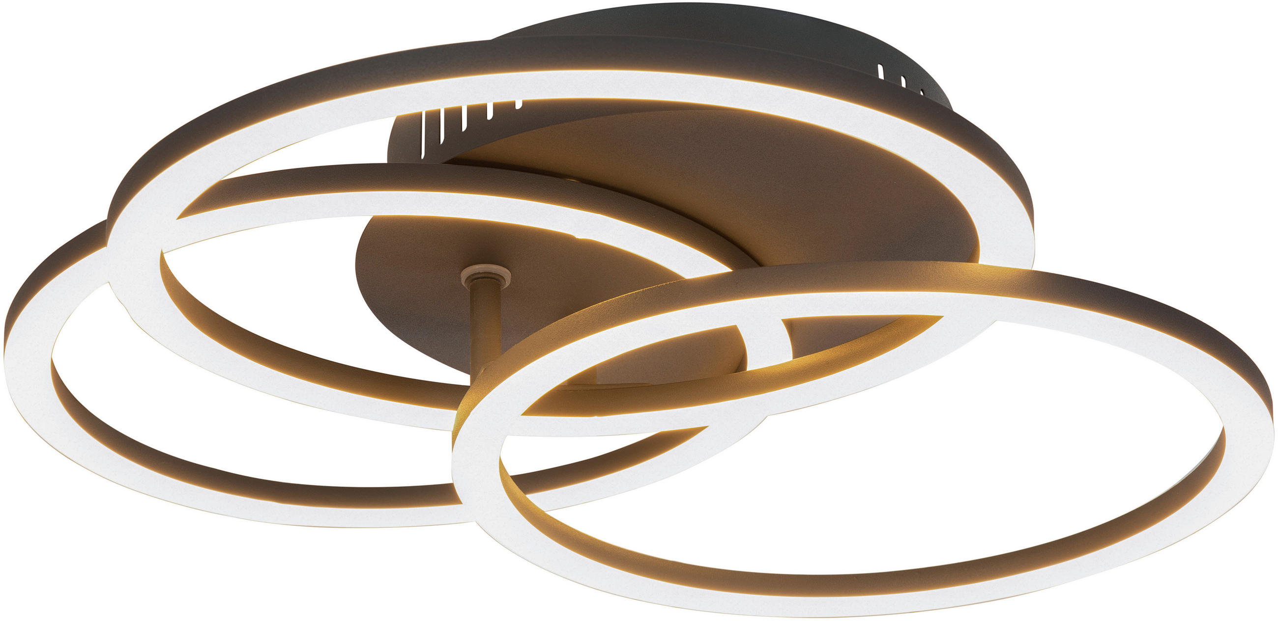 LED-DECKENLEUCHTE 40/36/10 cm   - Anthrazit, Trend, Metall (40/36/10cm) - Novel