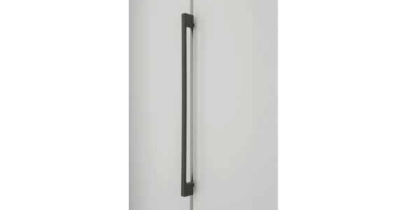 DREHTÜRENSCHRANK 250/216/58 cm 5-türig  - Schieferfarben/Eiche Bianco, KONVENTIONELL, Glas/Holzwerkstoff (250/216/58cm) - Dieter Knoll