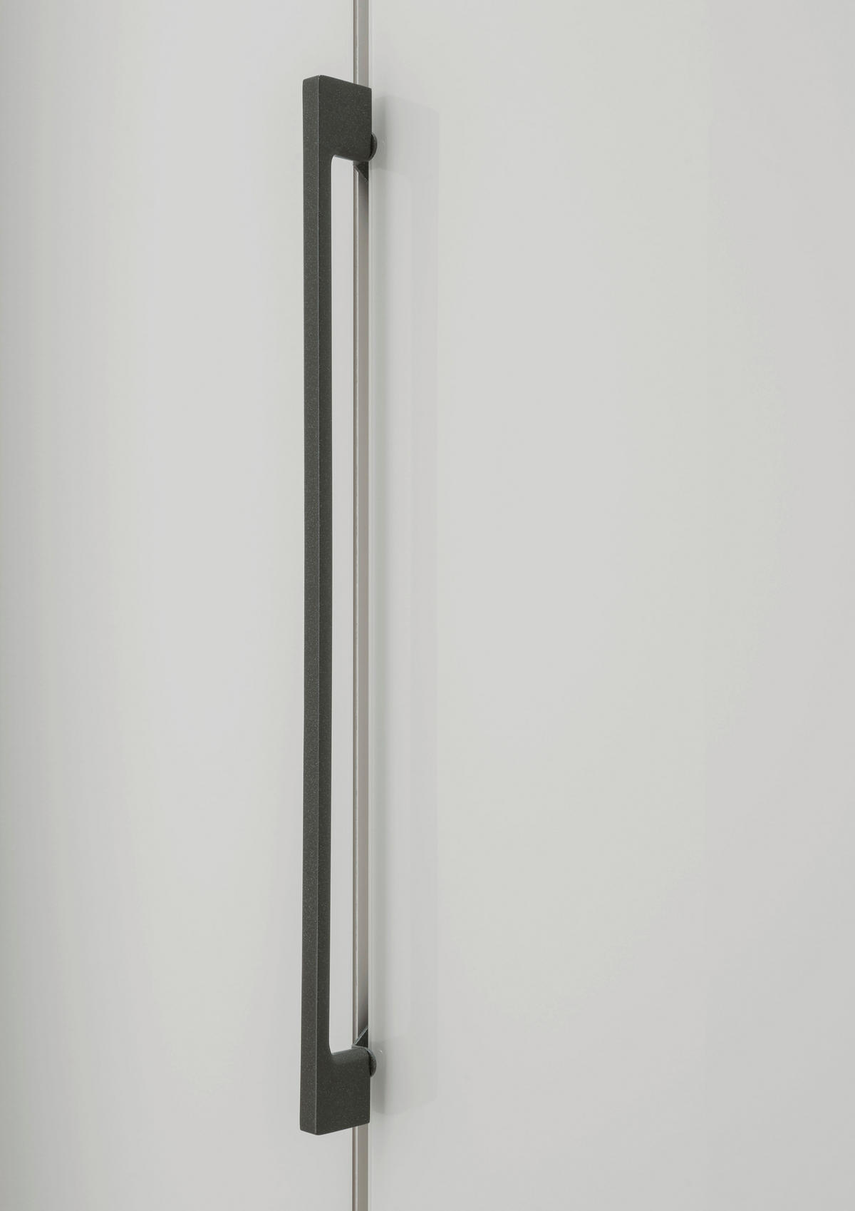 DREHTÜRENSCHRANK 250/216/58 cm 5-türig Champagner, Eiche Bianco  - Schieferfarben/Eiche Bianco, KONVENTIONELL, Glas/Holzwerkstoff (250/216/58cm) - Dieter Knoll