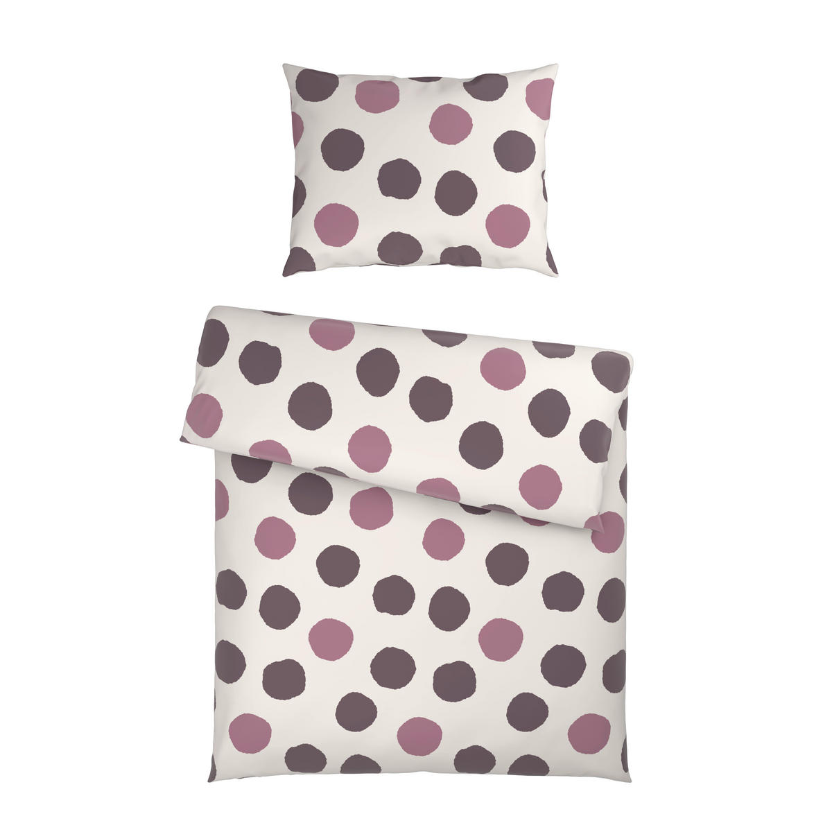 BETTWÄSCHE Satin 140/200 cm  - Lila, Textil (140/200cm) - Esposa