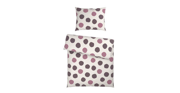 BETTWÄSCHE Satin 140/200 cm  - Lila, Textil (140/200cm) - Esposa
