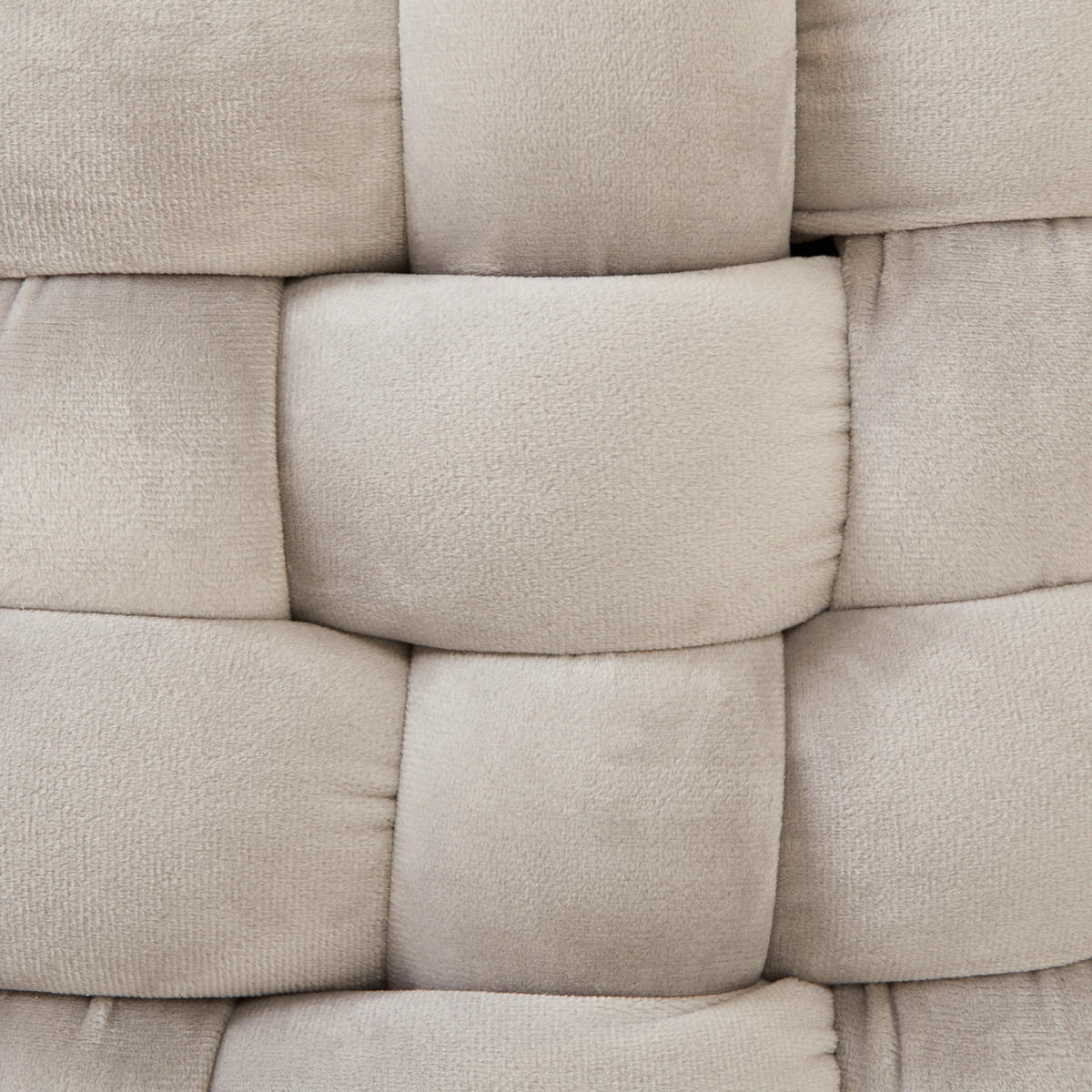 TABURE 37/40/37 cm  svetlosiva  - svetlosiva, Trendi, tekstil (37/40/37cm) - Xora