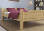 BETT Kiefer massiv 160/200 cm Kieferfarben  - Kieferfarben, Basics, Holz (160/200cm) - Livetastic