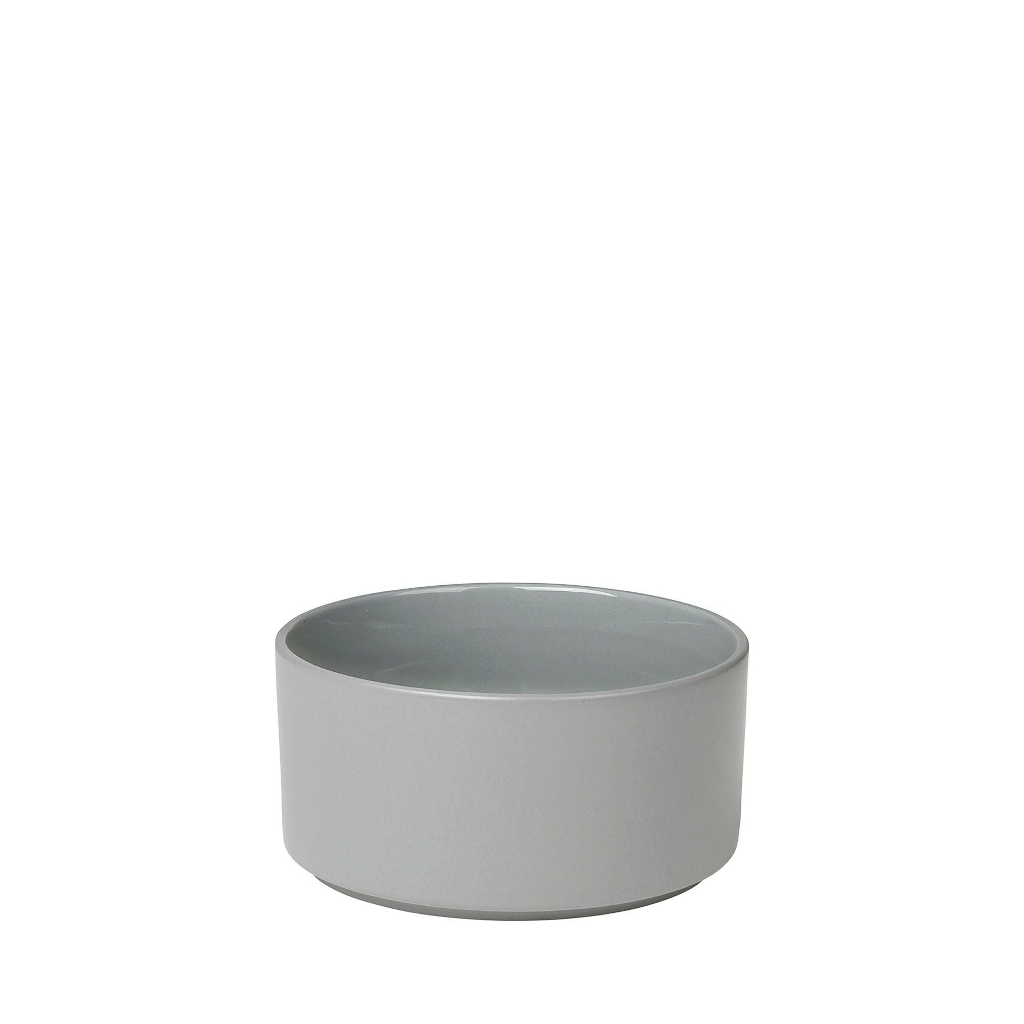SCHALE Keramik Steingut  - Hellgrau, Design, Keramik (14/7cm) - Blomus